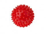 TULLO Tüskés masszírozó labda 6,6 cm piros Premium