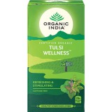 Tulsi WELLNESS, filteres bio tea, 25 filter - Organic India - KÖZELI LAJÁRATÚ