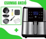 TUMBY 8 L-es XXL Air fryer + 7 részes kiegészítő szett