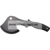 Túra és vadász balta rozsdamentes pengével, övtáskával, Extol Prémium