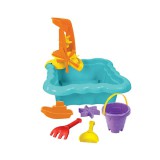 Türkiz homokozó szett vízimalommal és kiegészítőkkel - Wader