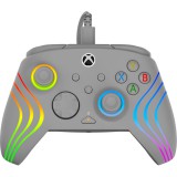 Turtle Beach Afterglow Wave, Xbox Series X|S, Xbox One, PC, Hall-Effect, RGB, Szürke, Vezetékes kontroller