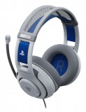 Turtle Beach Atlas 200, PlayStation 5, PC, 3D Audio, Official, Jack 3,5 mm, Fehér-Szürke-Kék, Vezetékes headset