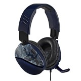 Turtle Beach Recon 70 Headset Vezetékes Fejpánt Gamer Fekete, Kék, Terepszínű