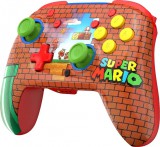Turtle Beach Rematch, Nintendo Switch/Switch 2, Official, Mario Bricks, Többszínű, Vezeték nélküli kontroller