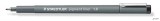 Tusfilc, 1 mm, STAEDTLER 'Pigment Liner 308', fekete