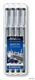 Tusfilc készlet, STAEDTLER 'Pigment Liner 308', fekete