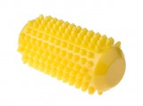 Tüskés rehabilitációs masszírozó henger 12,8 cm – sárga, Tullo