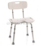 Tusolószék DURO-HIGI higiéniai nyílással, háttámlával (MG 24832)