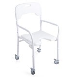 Tusolószék, összecsukható, gördíthető 120 kg-ig