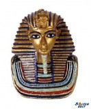 Tutanhamon fej egyiptomi szobor, 5 cm