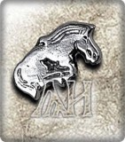 Tuvai lovas medál-ezüst