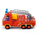 Tűz kapitány, piros tűzoltó játékautó (CRAZY MOTORS, Captain Fire)
