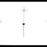 Tűzijáték  szolár lámpa 100cm