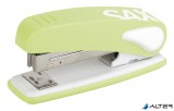 Tűzőgép, 24/6, 25 lap, SAX "Design", világoszöld