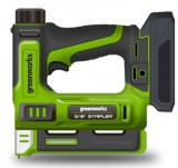 Tűzőgép akkumulátoros Greenworks 24V 10MM akku és töltő nélkül