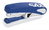 Tűzőgép, No. 10, 20 lap, lapos tűzés, SAX 519, kék (ISA519K)