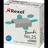Tűzőkapocs, No. 25, REXEL (5025)