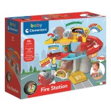 Tűzoltóság játékszett bukdácsoló autóval - Clementoni