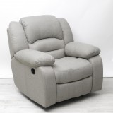 TV fotel kézi működéssel Ramos bézs szövet kárpittal raktárról - Tessin