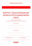 TVÜN Beépített tűzjelző berendezés üzemeltetési és karbantartási napló