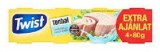 Twist 3+1 Tonhaltörzs Natúr Lében 4x80 g