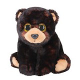 TY Beanie Babies plüss figura KODI, 24 cm - fekete medve (1)