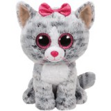 TY BOOS KIKI, 24 cm - grey cat (1)