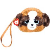 Ty Fashion csuklótáska DUKE - barna-fehér kutya (1)