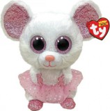 TY Inc. Ty Beanie Boos: Nina egér plüss figura - 24 cm