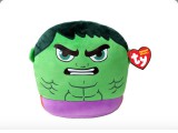 TY INC Ty Squishy Beanies Marvel Hulk párna