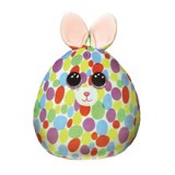 Ty Squishy Beanies párna alakú plüss figura BLOOMY, 30 cm - pasztell nyuszi (1)