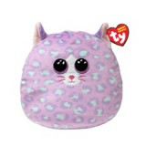 Ty Squishy Beanies párna alakú plüss figura CASSIDY, 22 cm - macska (1)