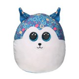 Ty Squishy Beanies párna alakú plüss figura HELENA, 30 cm - kék husky (1)