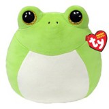 Ty Squishy Beanies párna alakú plüss figura SNAPPER, 30 cm - béka (1)