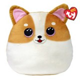 Ty Squishy Beanies párna alakú plüss figura TANNER, 30 cm - kutya (1)