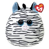 Ty Squishy Beanies párna alakú plüss figura XANDER, 30 cm - zebra (1)