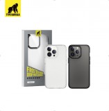 TYPE GORILLA Apple iPhone 12 Pro Max TG Frosted Anti-Drop Hátlap - Fekete tok
