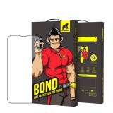 TYPE GORILLA Apple iPhone 13 Pro Max TG High Definition 2.5D Silk Full Üvegfólia - Fekete