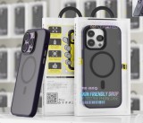 TYPE GORILLA Apple iPhone 14 Pro Max TG Skin Friendly Drop Magsafe Hátlap - Fekete tok