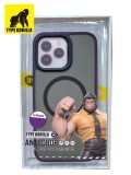 TYPE GORILLA Apple iPhone 14 Pro TG Frosted Anti-Drop Magsafe Hátlap - Lila