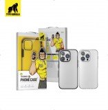TYPE GORILLA Apple iPhone 14 Pro TG Phone Case Hátlap - Fekete