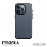 TYPE GORILLA Apple iPhone 15 Plus TG Drop Resistance Hátlap - Fekete