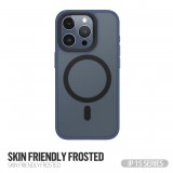TYPE GORILLA Apple iPhone 15 Pro Max TG Skin Friendly Drop Magsafe Hátlap - Kék