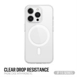 TYPE GORILLA Apple iPhone 15 Pro TG Crystal Drop Magsafe Hátlap - Átlátszó