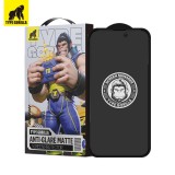 TYPE GORILLA Apple iPhone 15 Pro TG ESD Anti-Glare 2.5D Full Üvegfólia - Fekete
