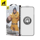 TYPE GORILLA Apple iPhone 15 Pro TG Invisible Airbag Anti-Broken 3D Full Üvegfólia - Fekete