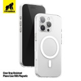 TYPE GORILLA Apple iPhone 16 Pro TG Crystal Drop Magsafe Hátlap - Átlátszó