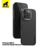 TYPE GORILLA Apple iPhone 16 TG Armor Aramid Fiber (600D) Magsafe Hátlap - Fekete