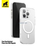 TYPE GORILLA Apple iPhone 17 Pro TG Crystal Drop Magsafe Hátlap - Átlátszó